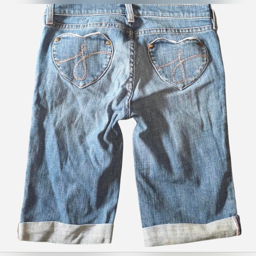 JUICY COUTURE SHORTS Vintage Y2K Bermuda Size 14 - Picture 1 of 4
